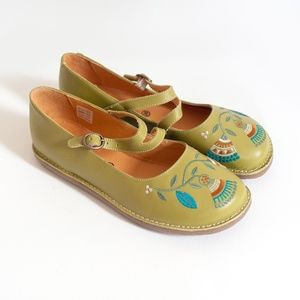 *gudrun sjoden* artemis floral mary janes NWOB 38
